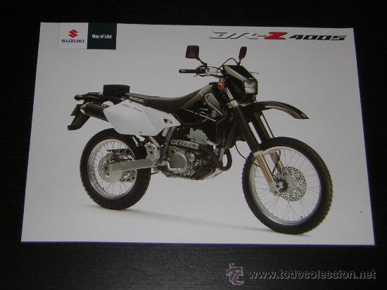 Automobili e Motociclette: SUZUKI DR Z 400 S - CATALOGO PUBLICIDAD ORIGINAL - 2008 - ESPA&Ntilde;OL