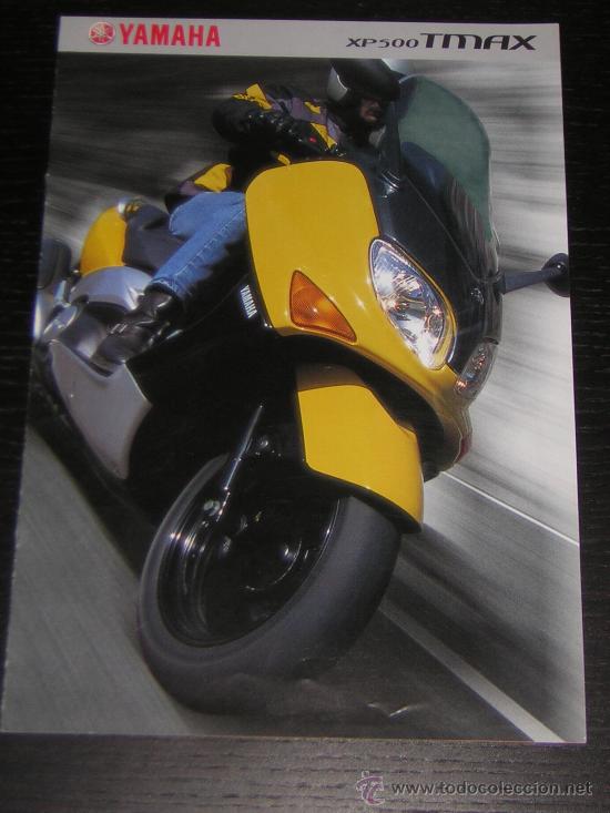 Coches y motocicletas: YAMAHA XP TMAX 500 T MAX - CATALOGO PUBLICIDAD ORIGINAL - 2001 - ESPA&Ntilde;OL