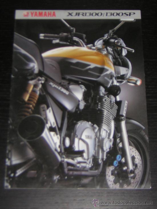 Coches y motocicletas: YAMAHA XJR 1300 / SP - CATALOGO PUBLICIDAD ORIGINAL - 2001 - ESPA&Ntilde;OL