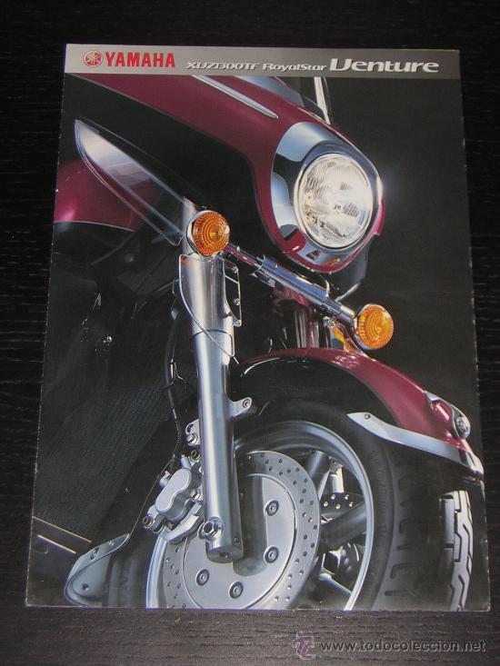 Coches y motocicletas: YAMAHA XVZ 1300 TF ROYALSTAR VENTURE - CATALOGO PUBLICIDAD ORIGINAL - 2002 - ESPA&Ntilde;OL