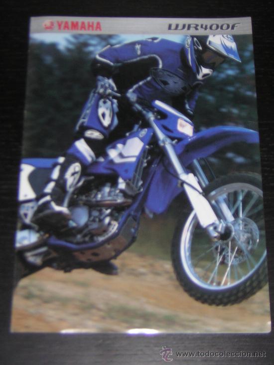 Coches y motocicletas: YAMAHA WR 400 F - CATALOGO PUBLICIDAD ORIGINAL - 2000 - ESPA&Ntilde;OL
