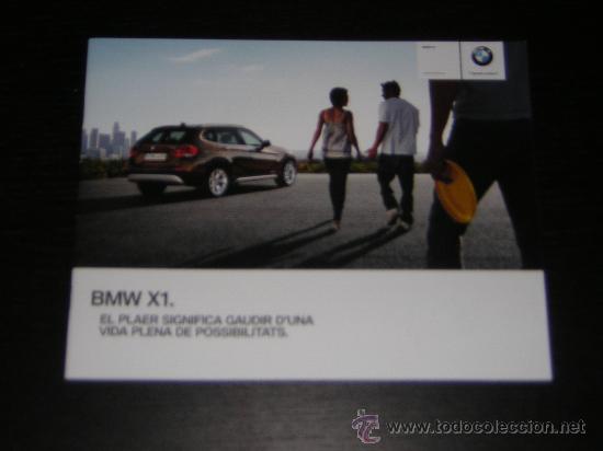 Coches y Motocicletas: BMW X1 - CATALOGO PUBLICIDAD ORIGINAL - 2009 - CATALAN