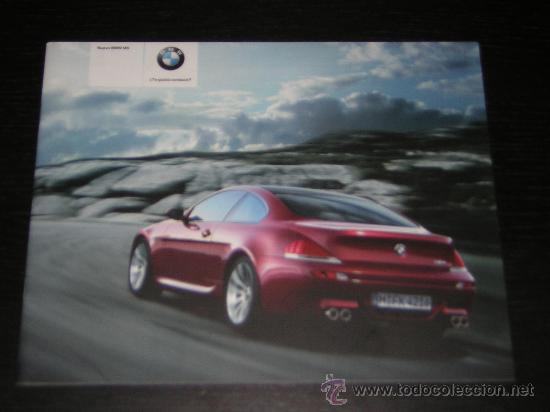 Coches y Motocicletas: BMW M6 - CATALOGO PUBLICIDAD ORIGINAL - 2005 - ESPA&Ntilde;OL