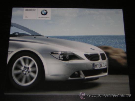 Coches y Motocicletas: BMW SERIE 6 COUPE / CABRIO - CATALOGO PUBLICIDAD ORIGINAL - 2004 - ESPA&Ntilde;OL