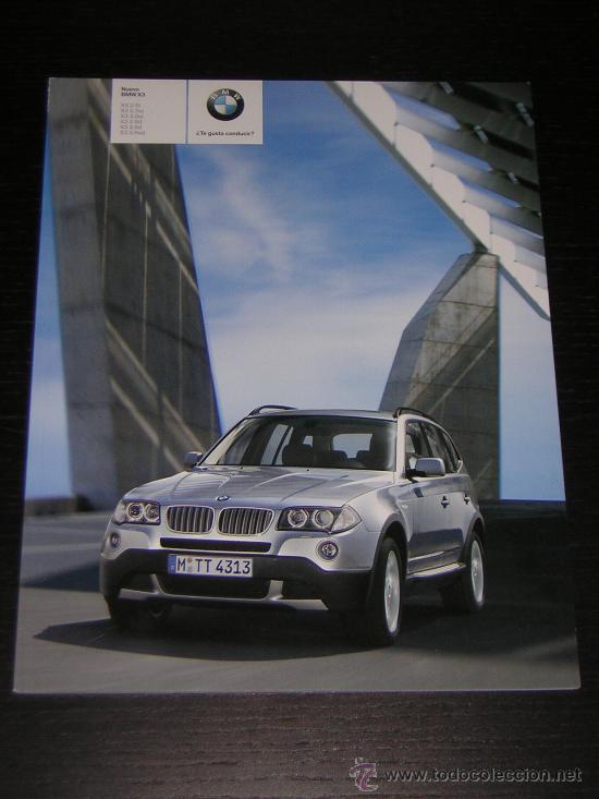 Coches y Motocicletas: BMW X3 - CATALOGO PUBLICIDAD ORIGINAL - 2006 - ESPA&Ntilde;OL