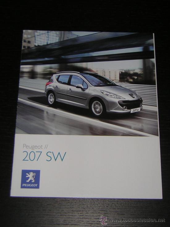 Coches y Motocicletas: PEUGEOT 207 SW - CATALOGO PUBLICIDAD ORIGINAL - 2007 - ESPA&Ntilde;OL