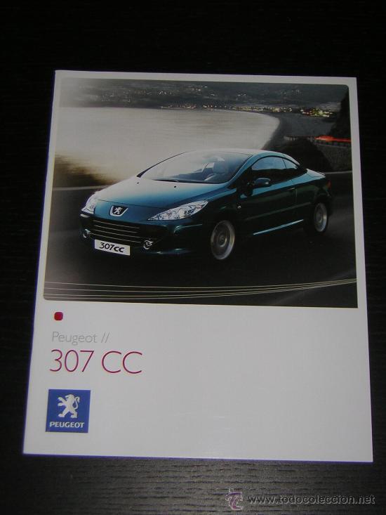 Coches y Motocicletas: PEUGEOT 307 CC - CATALOGO PUBLICIDAD ORIGINAL - 2007 - ESPA&Ntilde;OL