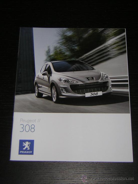 Coches y Motocicletas: PEUGEOT 308 - CATALOGO PUBLICIDAD ORIGINAL - 2007 - ESPA&Ntilde;OL
