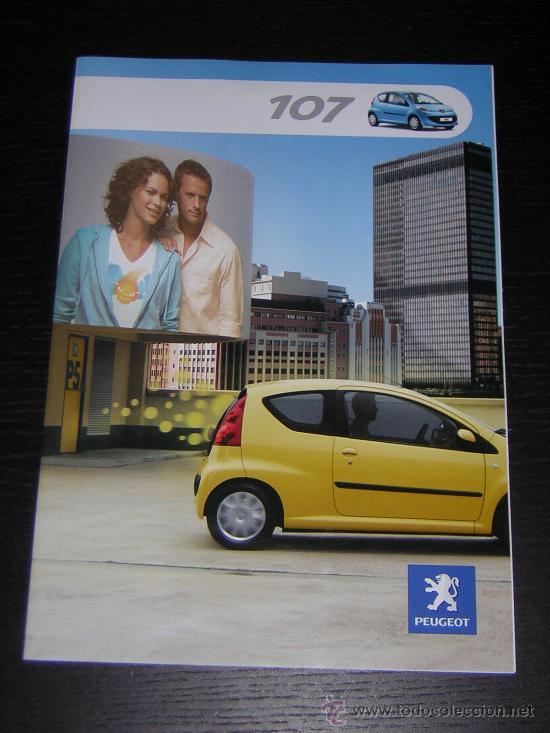 Coches y Motocicletas: PEUGEOT 107 - CATALOGO PUBLICIDAD ORIGINAL - 2006 - ESPA&Ntilde;OL
