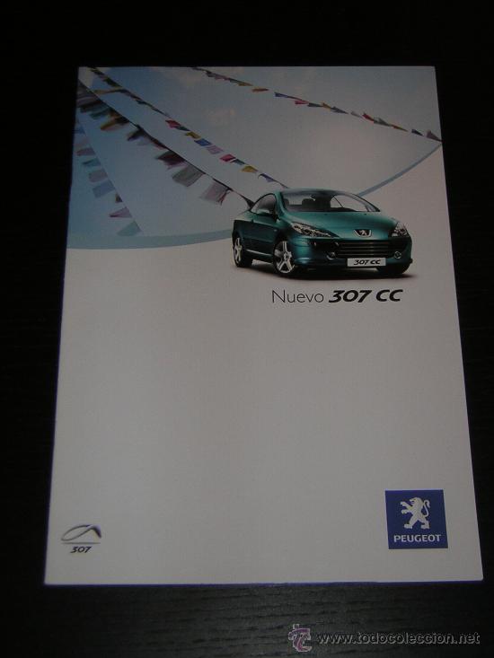 Coches y Motocicletas: PEUGEOT 307 CC - CATALOGO PUBLICIDAD ORIGINAL - 2005 - ESPA&Ntilde;OL