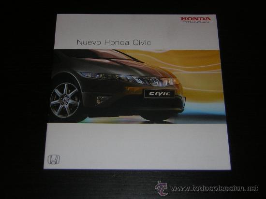 Coches y Motocicletas: HONDA CIVIC - CATALOGO PUBLICIDAD ORIGINAL - 2005 - ESPA&Ntilde;OL