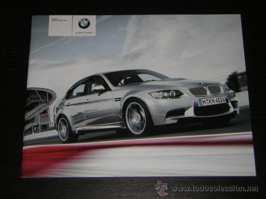 Coches y Motocicletas: BMW M3 BERLINA - CATALOGO PUBLICIDAD ORIGINAL - 2008 - ESPA&Ntilde;OL