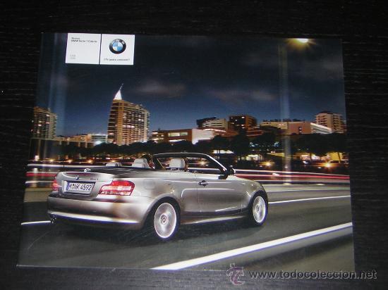 Coches y Motocicletas: BMW SERIE 1 CABRIO - CATALOGO PUBLICIDAD ORIGINAL - 2007 - ESPA&Ntilde;OL