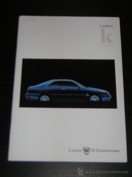 Coches y Motocicletas: LANCIA K COUPE - CATALOGO PUBLICIDAD ORIGINAL - 1997 - ALEMAN