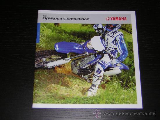 Coches y motocicletas: YAMAHA OFF ROAD COMPETICION YZ WR TTR - CATALOGO PUBLICIDAD ORIGINAL - 2007 - ESPA&Ntilde;OL