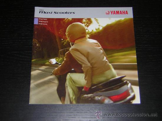 Coches y motocicletas: YAMAHA MAXI SCOOTER TMAX MAJESTY VERSITY - CATALOGO PUBLICIDAD ORIGINAL - 2004 - ESPA&Ntilde;OL