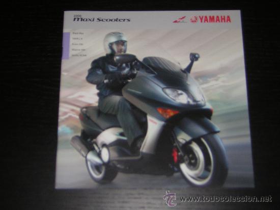 Coches y motocicletas: YAMAHA MAXI SCOOTER TMAX MAJESTY VERSITY - CATALOGO PUBLICIDAD ORIGINAL - 2006 - ESPA&Ntilde;OL