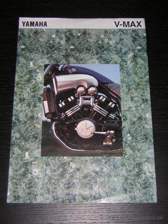 Coches y motocicletas: YAMAHA V MAX - CATALOGO PUBLICIDAD ORIGINAL - 1993 - ESPA&Ntilde;OL