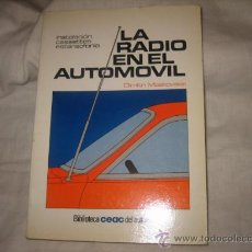 Coches y Motocicletas: LA RADIO EN EL AUTOMOVIL INSTALACION CASSETTES ESTEREOFONIA ....DIMITRI MOSKOVAKIS.CEAC 1980. Lote 18667933