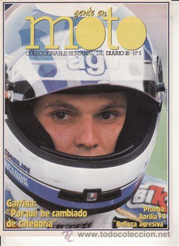Automobili e Motociclette: FASC&Iacute;CULO GENTE EN MOTO N&ordm; 5. PRUEBA: APRILIA F 1.