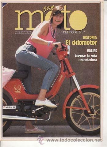 Carros e motociclos: FASC&Iacute;CULO GENTE EN MOTO N&ordm; 12. HISTORIA: EL CICLOMOTOR.