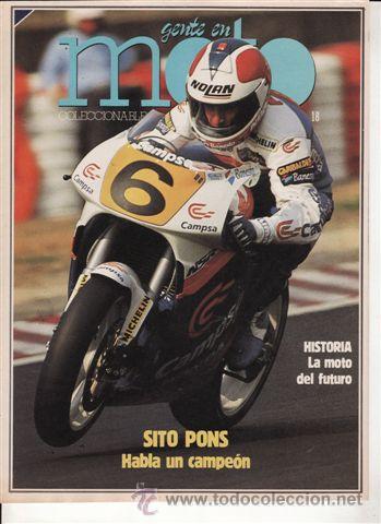 Carros e motociclos: FASC&Iacute;CULO GENTE EN MOTO N&ordm; 18. HISTORIA LA MOTO DEL FUTURO.