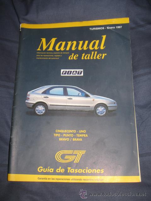 Coches y Motocicletas: QUEX - COCHES - AUTOMOVIL - MANUAL DE TALLER GUIA DE TASACIONES FIAT