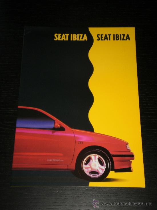 Coches y Motocicletas: SEAT IBIZA - CATALOGO PUBLICIDAD ORIGINAL - 1993- ESPA&Ntilde;OL