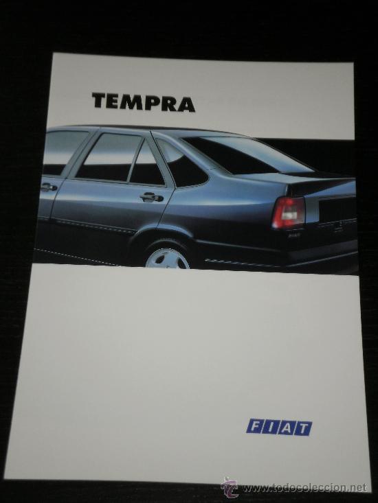 Coches y Motocicletas: FIAT TEMPRA - CATALOGO PUBLICIDAD ORIGINAL - 1993 - ESPA&Ntilde;OL