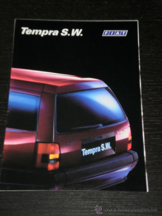 Coches y Motocicletas: FIAT TEMPRA SW - CATALOGO PUBLICIDAD ORIGINAL - 1991 - ESPA&Ntilde;OL