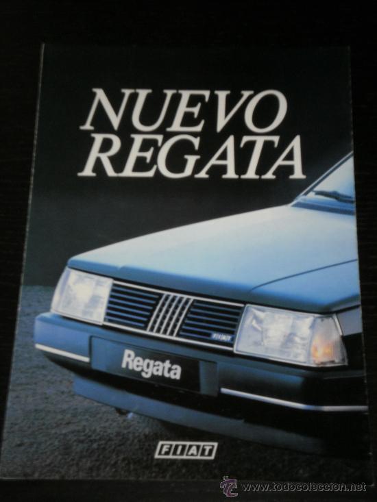 Coches y Motocicletas: FIAT REGATA - CATALOGO PUBLICIDAD ORIGINAL - 1986 - ESPA&Ntilde;OL