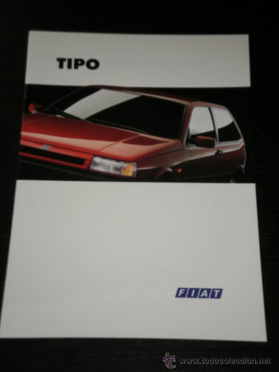 Coches y Motocicletas: FIAT TIPO - CATALOGO PUBLICIDAD ORIGINAL -  1993 - ESPA&Ntilde;OL