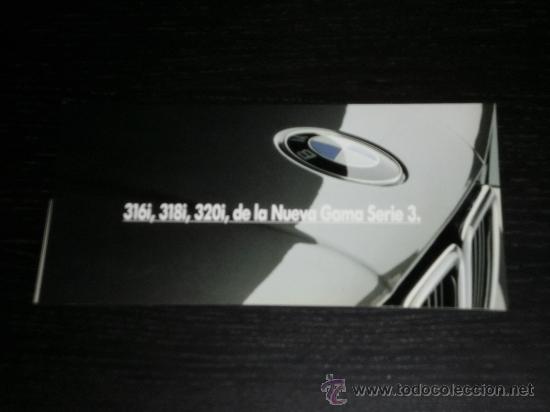 Coches y Motocicletas: BMW SERIE 3 - CATALOGO PUBLICIDAD ORIGINAL - ESPA&Ntilde;OL