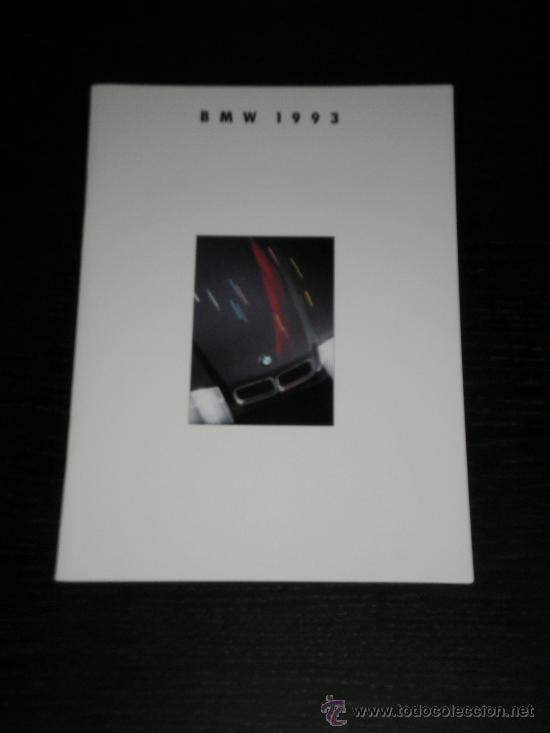 Coches y Motocicletas: BMW GAMA - CATALOGO PUBLICIDAD ORIGINAL - 1993 - ESPA&Ntilde;OL