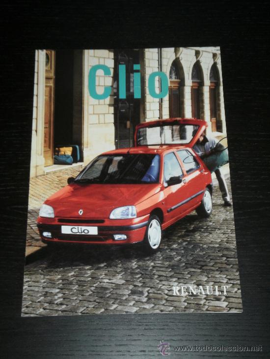 Autos und Motorr&auml;der: RENAULT CLIO - CATALOGO PUBLICIDAD ORIGINAL - 1997 - ESPA&Ntilde;OL