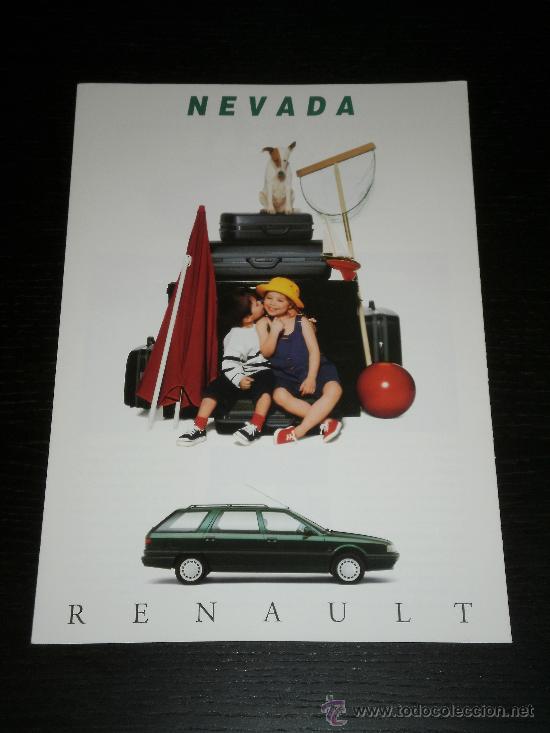 Autos und Motorr&auml;der: RENAULT 21 NEVADA - CATALOGO PUBLICIDAD ORIGINAL - 1994 - ESPA&Ntilde;OL