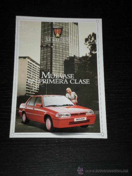 Coches y motocicletas: AUSTIN ROVER SERIE 200 - CATALOGO PUBLICIDAD ORIGINAL - ESPA&Ntilde;OL