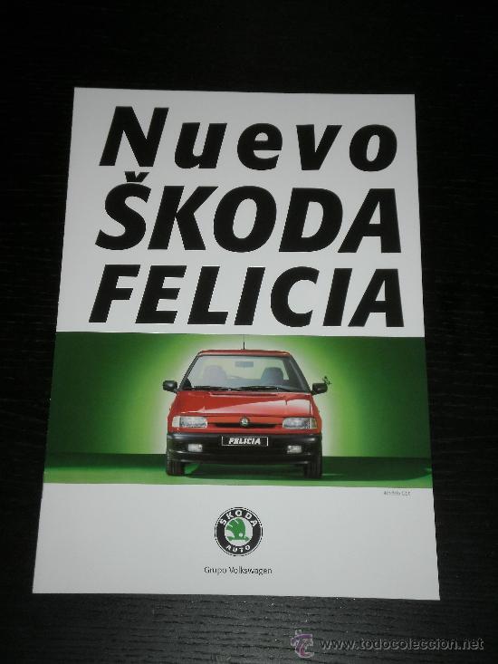 Autos und Motorr&auml;der: SKODA FELICIA - CATALOGO PUBLICIDAD ORIGINAL -  1995 - ESPA&Ntilde;OL