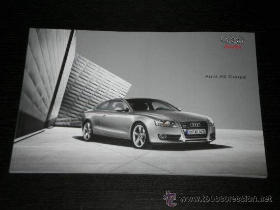 Autos und Motorr&auml;der: AUDI A5 COUPE - CATALOGO PUBLICIDAD ORIGINAL - 2009 - ESPA&Ntilde;OL