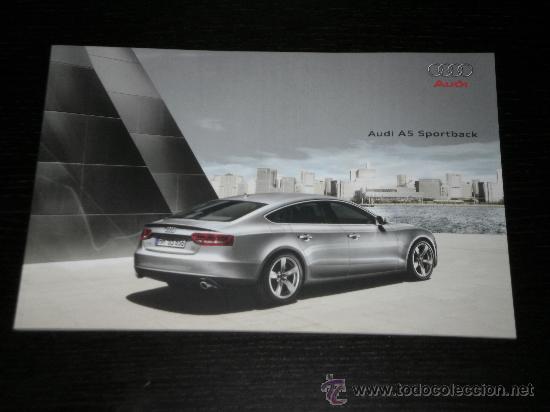 Autos und Motorr&auml;der: AUDI A5 SPORTBACK - CATALOGO PUBLICIDAD ORIGINAL - 2009 - ESPA&Ntilde;OL