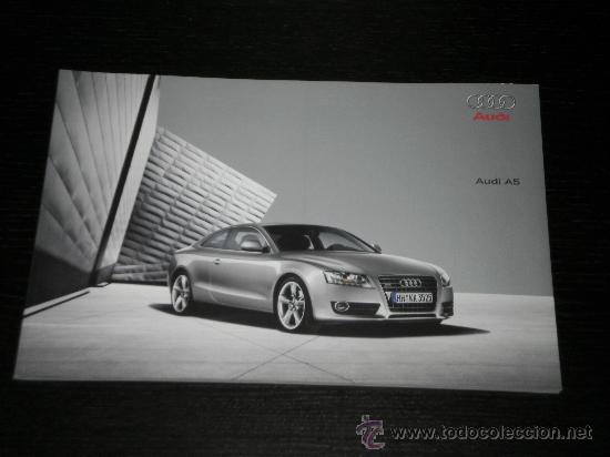 Autos und Motorr&auml;der: AUDI A5 - CATALOGO PUBLICIDAD ORIGINAL - 2008 - ESPA&Ntilde;OL