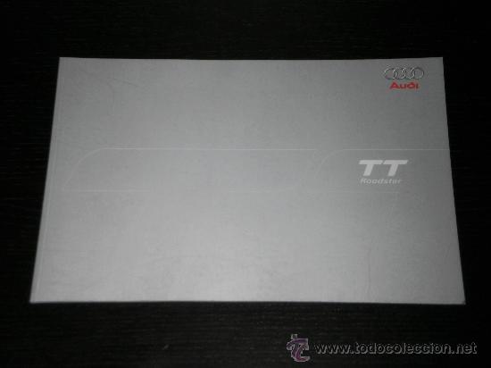 Autos und Motorr&auml;der: AUDI TT ROADSTER - CATALOGO PUBLICIDAD ORIGINAL - 2006 - ESPA&Ntilde;OL