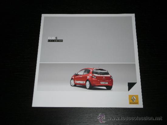 Automobili e Motociclette: RENAULT CLIO S - CATALOGO PUBLICIDAD ORIGINAL - 2010 - ESPA&Ntilde;OL