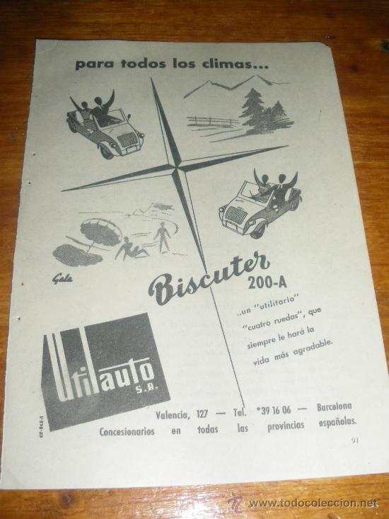 Coches y motocicletas: BISCUTER 200 A. UTILAUTO. - Foto 1