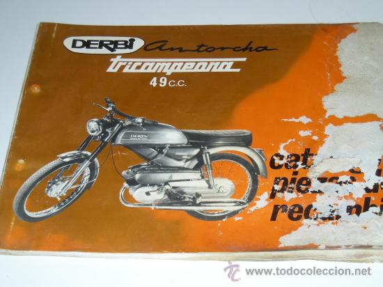 Derbi Antorcha Manual De Despiece