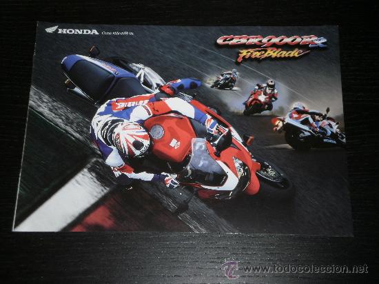Coches y motocicletas: HONDA CBR 900 RR FIREBLADE - CATALOGO PUBLICIDAD ORIGINAL - 2000 - ESPA&Ntilde;OL