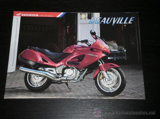 Coches y motocicletas: HONDA NT 650 V DEAUVILLE - CATALOGO PUBLICIDAD ORIGINAL -  1997 - ESPA&Ntilde;OL