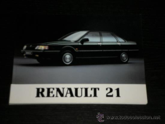 Autos und Motorr&auml;der: RENAULT 21 - MANUAL USUARIO ORIGINAL - 1989 - ESPA&Ntilde;OL