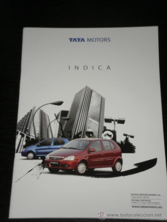 Automobili e Motociclette: TATA INDICA / INDIGO - CATALOGO PUBLICIDAD ORIGINAL - 2008 - ESPA&Ntilde;OL