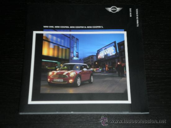 Carros e motociclos: MINI ONE COOPER D S - CATALOGO PUBLICIDAD ORIGINAL - 2008 - ESPA&Ntilde;OL
